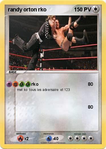 Pokemon randy orton rko