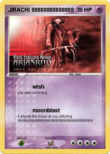 Pokemon JIRACHI 88888888888888