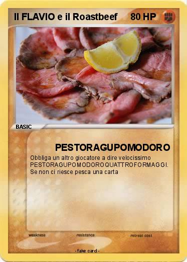 Pokemon Il FLAVIO e il Roastbeef