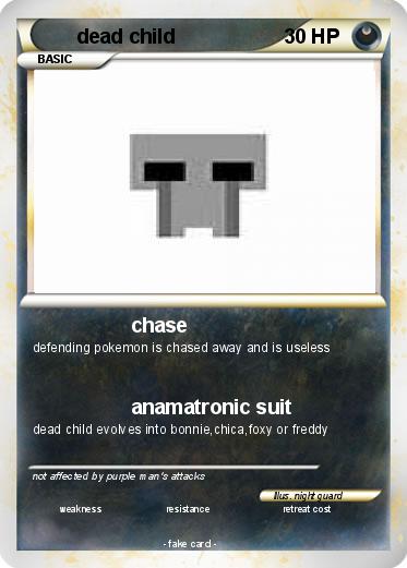 Pokemon dead child