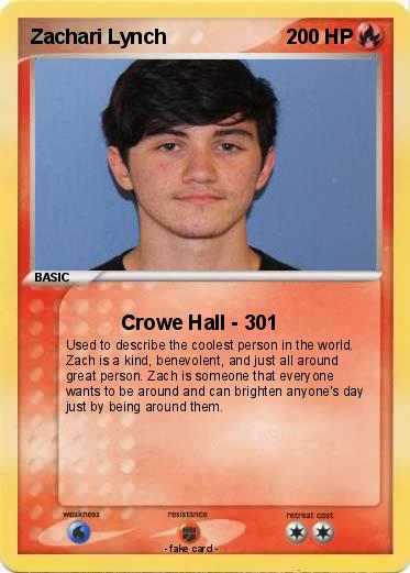 Pokemon Zachari Lynch