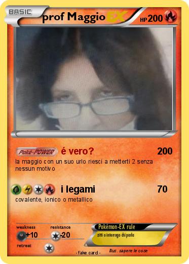 Pokemon prof Maggio
