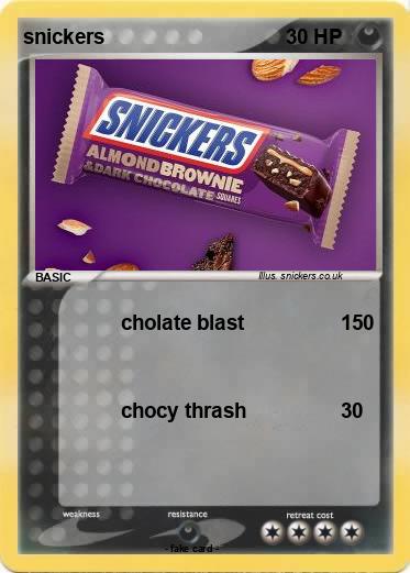 Pokemon snickers