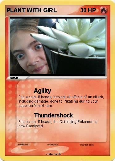Pokemon PLANT WITH GIRL