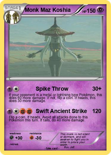 Pokemon Monk Maz Koshia