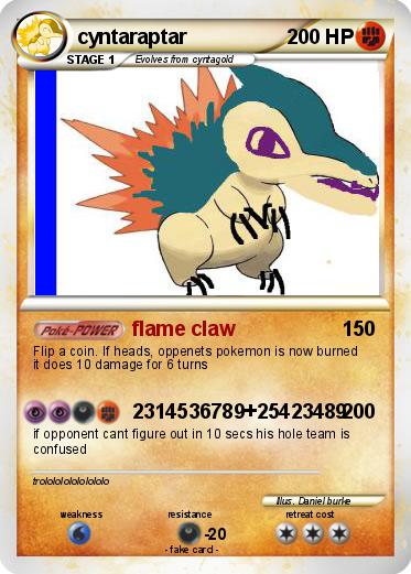 Pokemon cyntaraptar