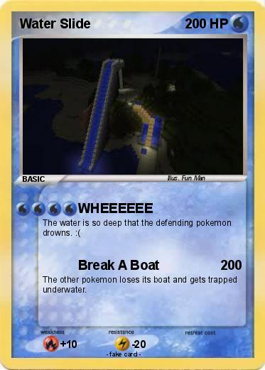 Pokemon Water Slide