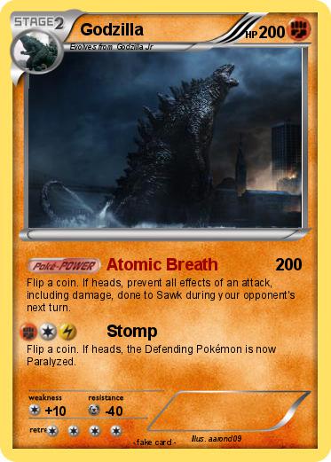 Pokemon Godzilla