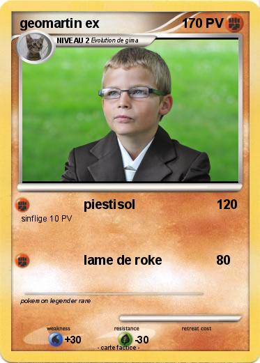 Pokemon geomartin ex
