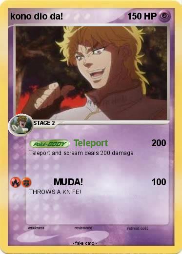Pokemon kono dio da!