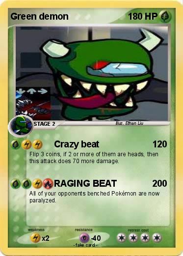 Pokemon Green demon