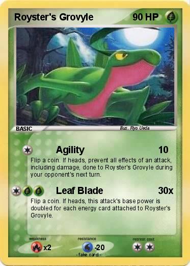 Pokemon Royster's Grovyle