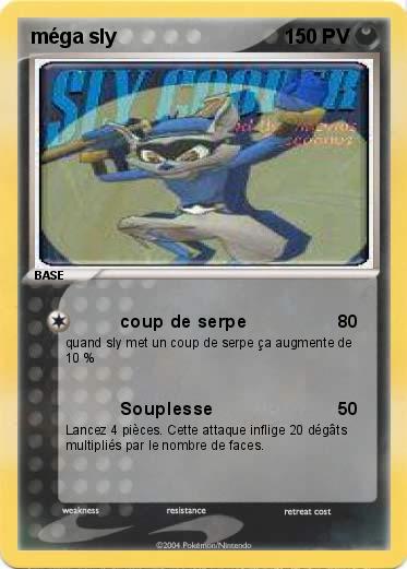 Pokemon méga sly