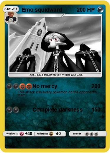 Pokemon Emo squidward