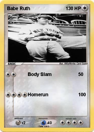 Pokemon Babe Ruth