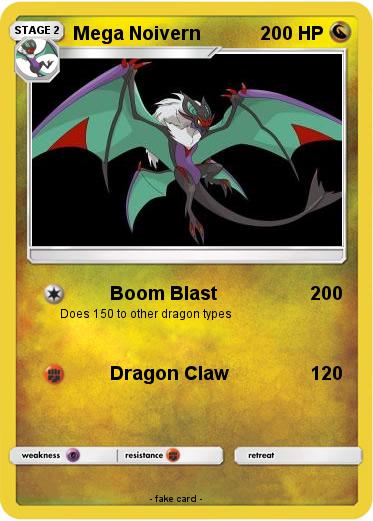 Pokemon Mega Noivern