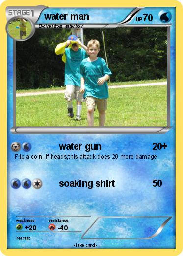 Pokemon water man