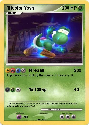 Pokemon Tricolor Yoshi