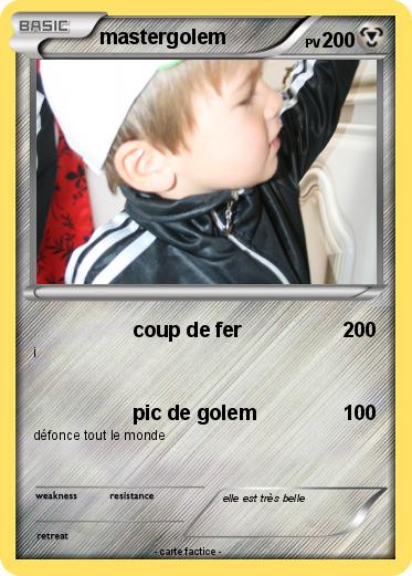 Pokemon mastergolem