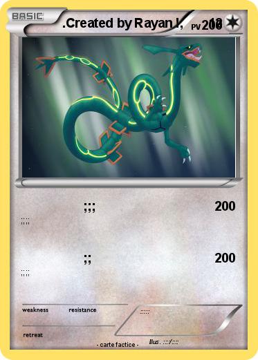 Pokemon .Created by Rayan !,       12