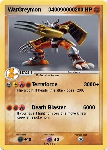 Pokemon WarGreymon     340090000
