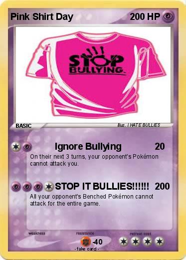 Pokemon Pink Shirt Day