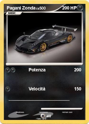 Pokemon Pagani Zonda