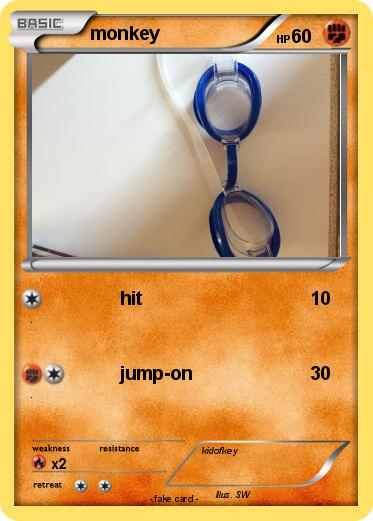 Pokemon monkey