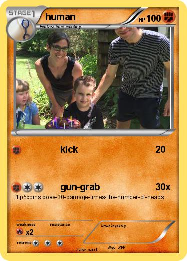 Pokemon human
