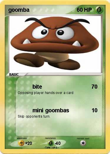 Pokemon goomba