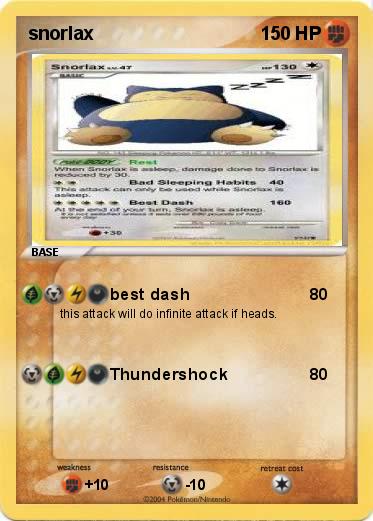 Pokemon snorlax