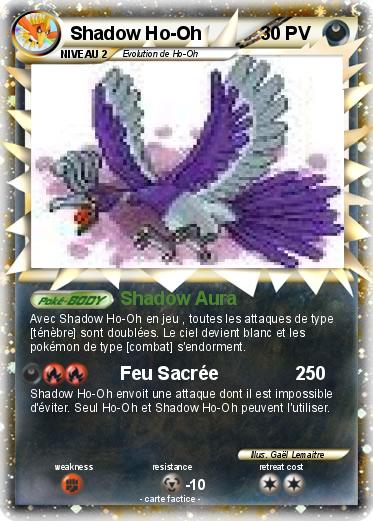Pokemon Shadow Ho-Oh