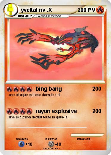Pokemon yveltal nv .X