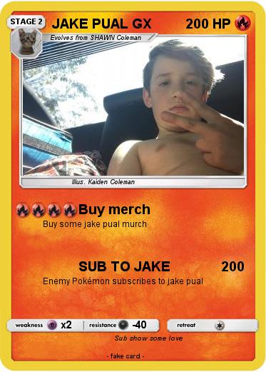 Pokemon JAKE PUAL GX