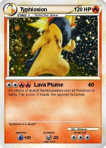 Pokemon Typhlosion