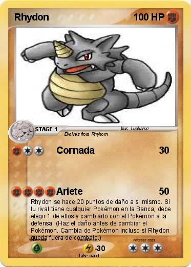 Pokemon Rhydon