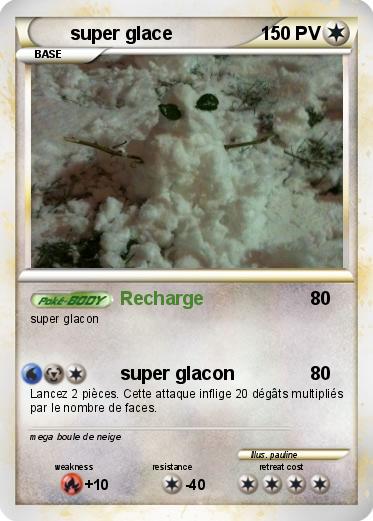 Pokemon super glace