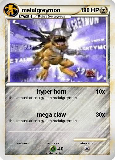 Pokemon metalgreymon