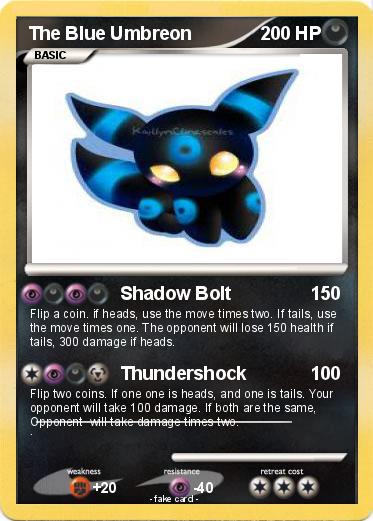 Pokemon The Blue Umbreon
