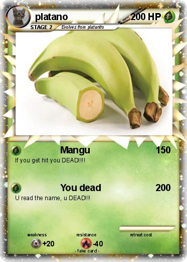 Pokemon platano