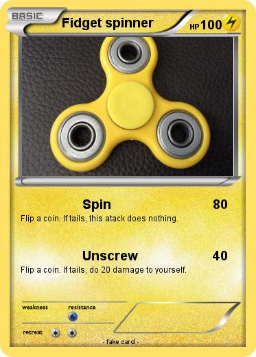 Pokemon Fidget spinner