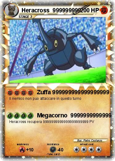 Pokemon Heracross  999999999
