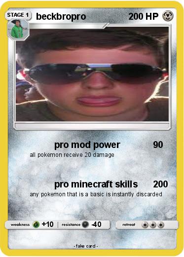 Pokemon beckbropro