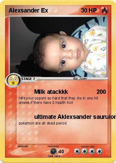 Pokemon Alexsander Ex