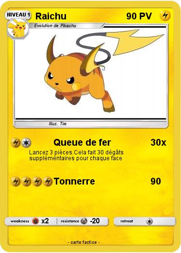 Pokemon Raichu