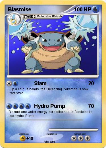 Pokemon Blastoise