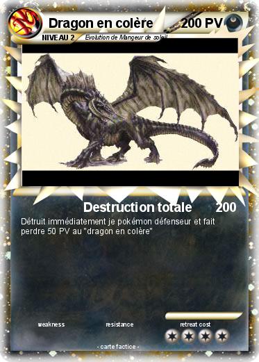Pokemon Dragon en colère