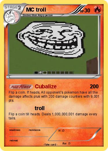Pokemon MC troll