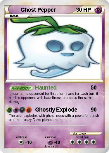 Pokemon Ghost Pepper
