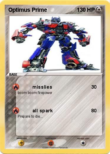 Pokemon Optimus Prime